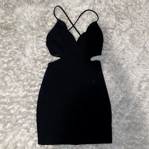 Black homecoming dress
